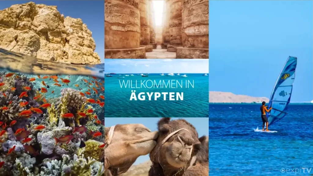 Ägypten Reiseziele Karte 2025
