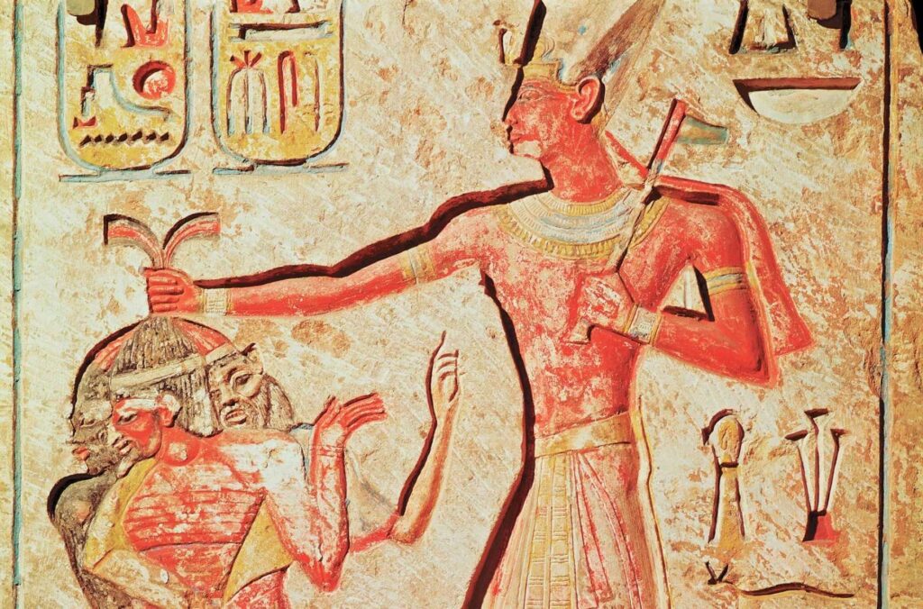 Antike ägyptische Schlachten-Megiddo