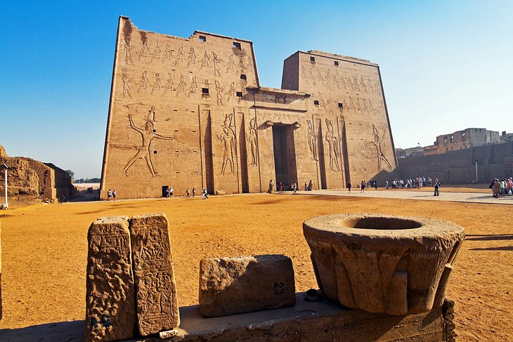 Der Tempel des Horus in Edfu