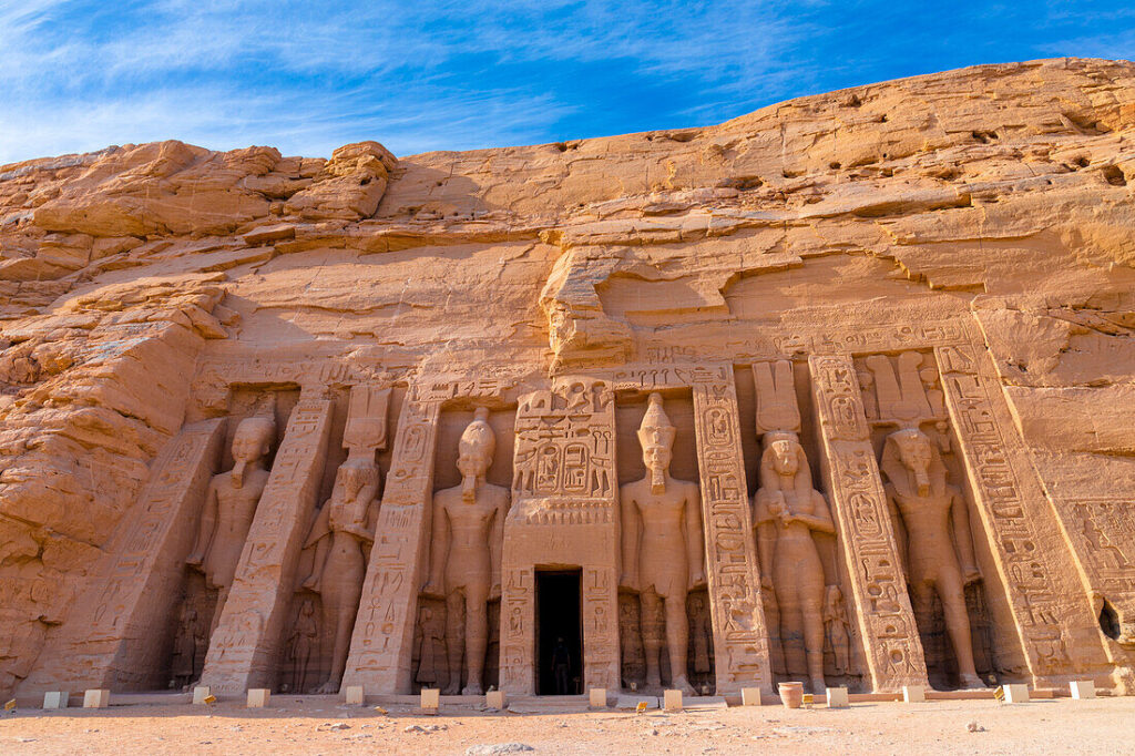 Der kleine Tempel der Nefertari