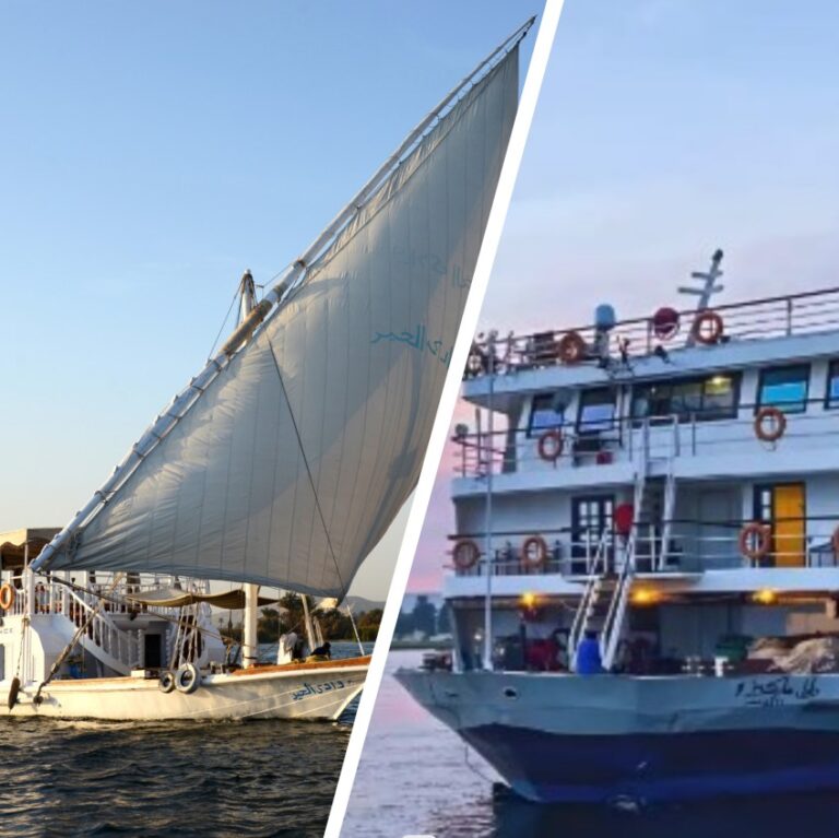 Nilkreuzfahrt oder Dahabiya?