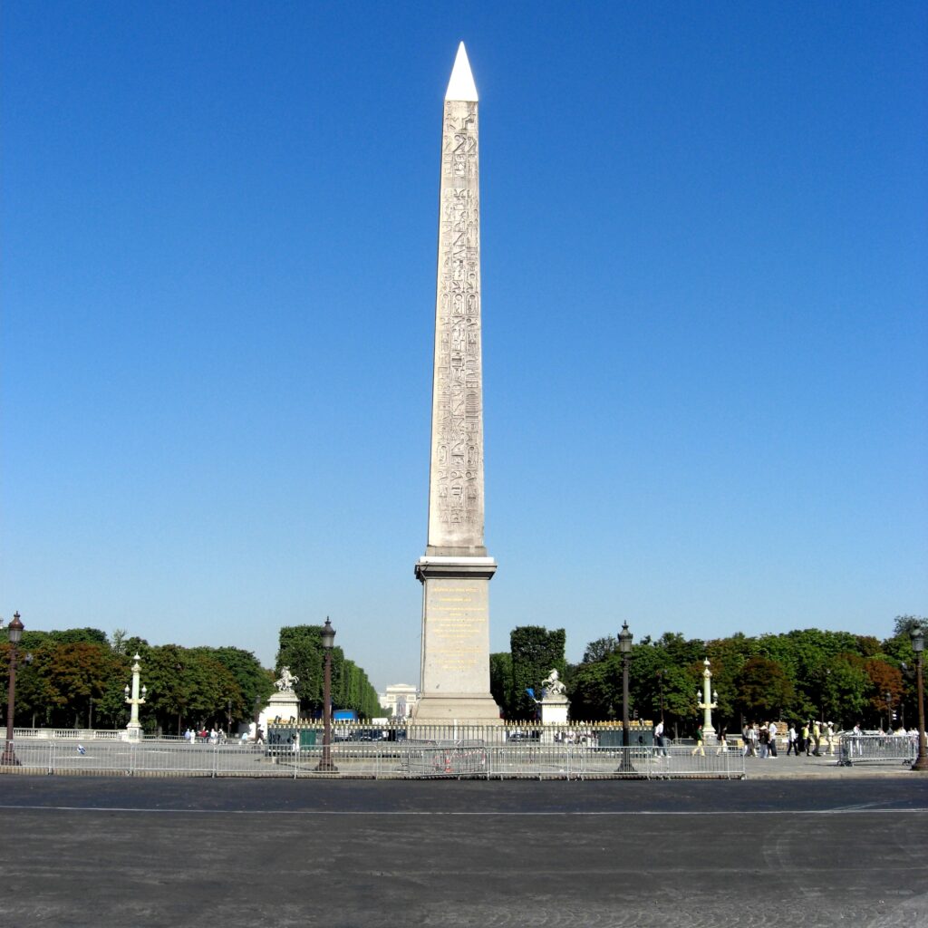 Obelisk auf der Place de la Concorde, Paris