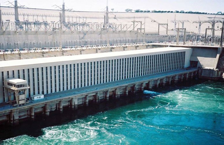 Der Assuan-Hochstaudamm