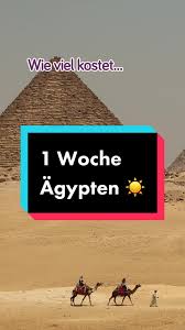 Was kostet eine Woche Ägypten